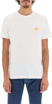 Versace Mens White Cotton T-shirt - Size X-Large