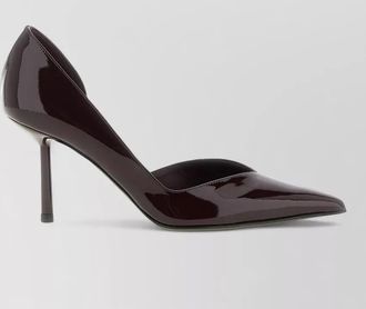 Le Silla patent leather asymmetric stiletto pumps