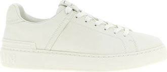 Balmain B-Court Sneakers van glad leer - Dames - Sneakers - Wit - 36 EU - Leer - Schoenen