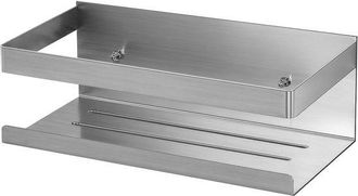 OEM Allecto, Estante De Ducha Sin Necesidad De Taladrar, Organizador De Ba&ntilde;o, Acero Inoxidable, Plateado, Estante De Ducha, Apto Para Ba&ntilde;o Y Cocina