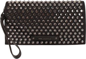 Karl Lagerfeld Clutch - Dames - Clutches - Zwart - ONE Size - Tassen