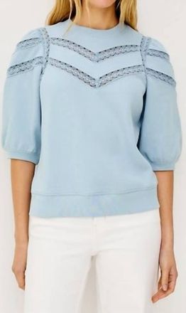 Rails Adria French Terry Top In Sky