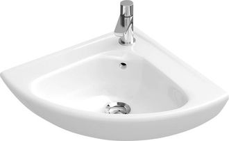 Villeroy & Boch Omnia Compact hoekfontein 41,5x41,5x55 cm - wit
