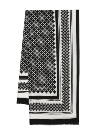 By Malene Birger Sciarpa a fantasia Julee - Nero