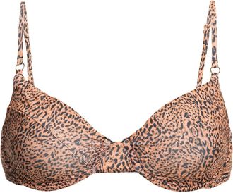 Billabong B&uuml;gel-Bikini-Top BILLABONG Hidden Shore Morgan, Damen, Gr. S, Cup B, braun (toffee), Obermaterial:85% Microfaser, 15% Elasthan;, Bikini-Oberteile B&uuml;ge