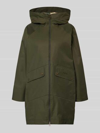 Barbour Regular Fit Parka aus Baumwoll-Mix in Oliv, Gr&ouml;&szlig;e 34