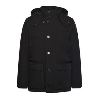Fay Technical Fabric Caban - Heren - Winterjassen - Zwart - XL - Polyester - Jassen
