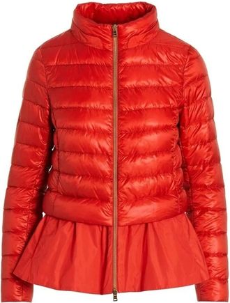 Herno Donsjack - Dames - Gewatteerde jassen - Rood - M - Jassen