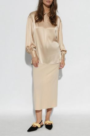 By Malene Birger Skirt Estille, Womens, Beige