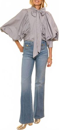 ASKK NY 70S Boot Galley Jeans In Blue