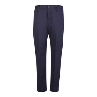 Nine In The Morning Slim-fit Trousers, male, Blue, Size: XL Yoga pants