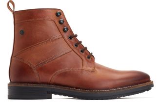 Base London Dickson Mens Leather Boots - Tan - Size UK 6