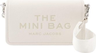 Marc Jacobs Womens Crossbody Bag White Cowhide