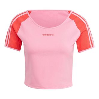 adidas (WMNS) adidas originals Island Club Short T-Shirt Pink IT8153