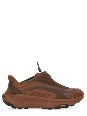 Hoka One One Brown Solid Sneakers