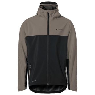 Vaude Moab Rain Jacket Velojacke f&uuml;r Herren | schwarz/grau