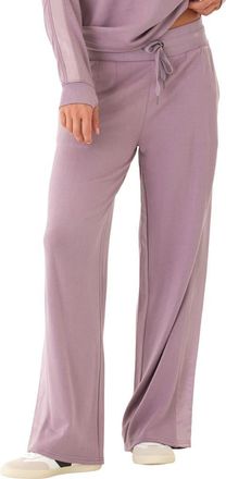 Threads 4 Thought Diane Fleece Wide Leg Sweatpants in Twilight at Nordstrom, Size Small