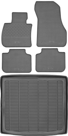 OEM Juego De Alfombrillas De Goma Para Coche Y Alfombrilla Para Maletero Para Bmw X1 F48 Crossover (2016)