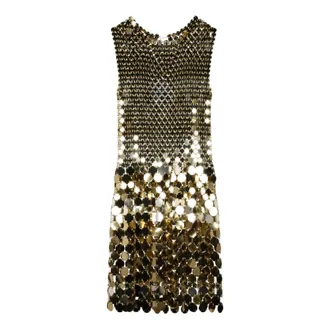 Paco Rabanne Donna, Abiti, Giallo, S, new