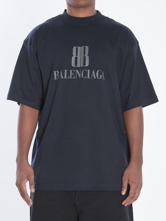 Balenciaga Bb T-Shirt In Cotton