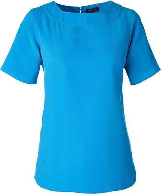 Devon & Jones Womens Perfect Fit Boat Neck Blouse