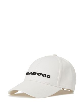 Karl Lagerfeld K/Essential honkbalpet - Wit