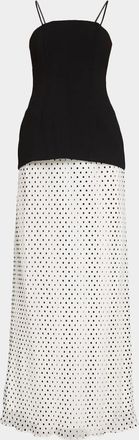 Black Halo Lunara Maxi Dress