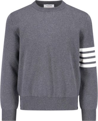 Thom Browne 4-Bar Sweater - Grey