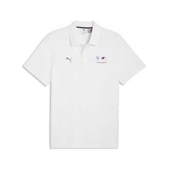Puma Polo BMW M MOTORSPORT Essentials da uomo, Accessori, Bianco, XXL