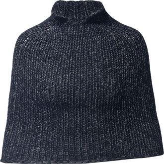 Alexander Wang Knit Cape in Black Wool