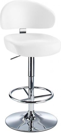 Netfurniture Jamaica Height Adjustable Bar Stool Faux Leather