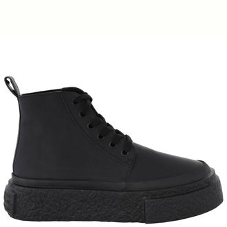 【関税＆送料込み】Maison Margiela Stivali Nero MM6 Maison Margiela knee-high Leather Boots | Black | FARFETCH