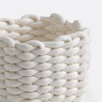 La Redoute Interieurs Set van 2 grote gevlochten manden, ESIAK