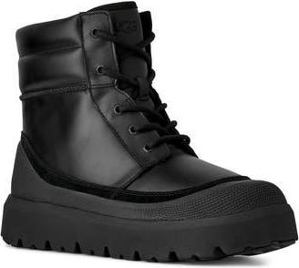 UGG Neumel High Top Waterproof Hybrid Boot in Black /Black at Nordstrom Rack, Size 7