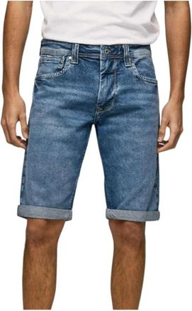 Pepe Jeans London Denim Bermuda Shorts voor de zomer - Heren - Denim shorts - Blauw - W29 - Denim - Korte Broeken