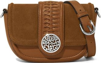 Brighton Womens Emmie Flap Bag In Luggage