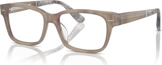 Brunello Cucinelli 53mm Rectangle optical glasses in Beige at Nordstrom