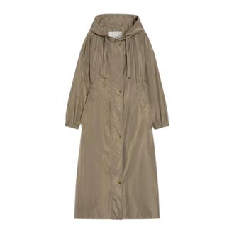 Max Mara Parkas, female, Green, Size: 2XS Teodoro Long Parka