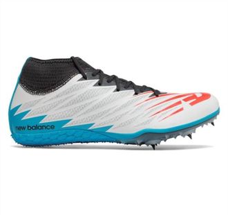 New Balance Mens Sd100 V2 Spike Shoes In White Blue