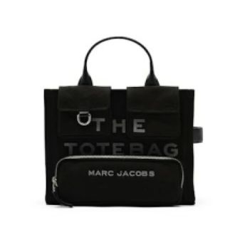 Marc Jacobs Cargo Canvas Medium Tote Bag - female - Marc Jacobs - Shopping Bags - Black - ONE SIZE - Bags