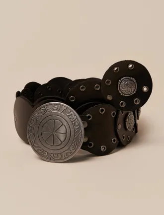 Lucky Brand Grommet Concho Belt