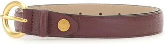 Gianni Chiarini Padded Leather Belt - female - Gianni Chiarini - Belts - Red - ONE SIZE - Accessories