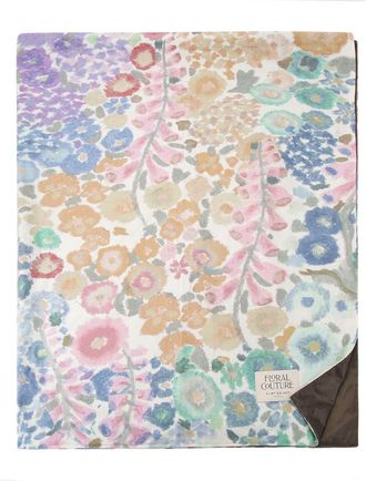 Kurt Geiger Floral Couture Picnic Blanket in Pink Multi at Nordstrom Rack