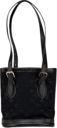 Louis Vuitton Pre-owned Bucket Bags, female, Black, Size: ONE SIZE Pre-owned Vintage Bucket Bag