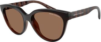 A|X Armani Exchange AX4148SU 835773 Womens Sunglasses Brown Size 56