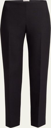 The Row Vesco Straight-Leg Ankle Wool Pants