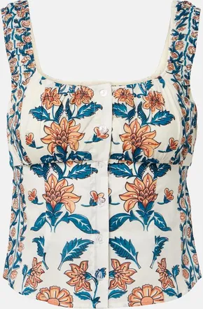 Montce Swim Mandy floral cotton top