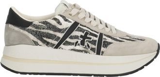 Premiata Grey Bethcoin 8149 Zebra Sneakers