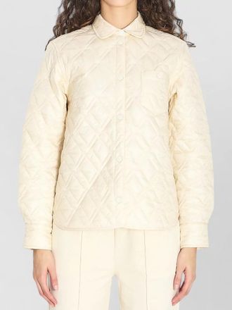 Moncler padded shirt style nylon jacket