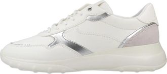 Geox Alleniee Sneaker - Dames - Sneakers - Wit - 36 EU - Polyester - Schoenen